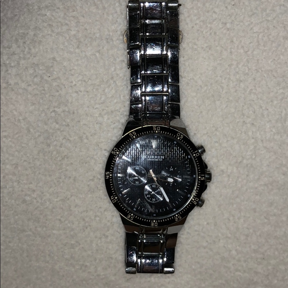 Curren Stainless Steel Water Resistant Men’s Watch